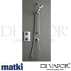 Matki EX006 X Elixer Cross Design Concealed with Slide Rail Spare Parts